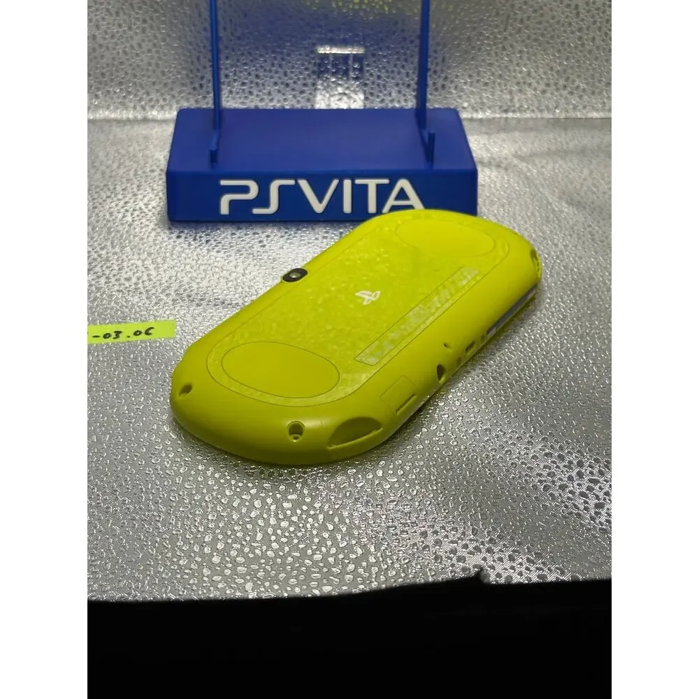 OEM ps vita 2000 yellow back shell w/touch pad - pre owned- authentic